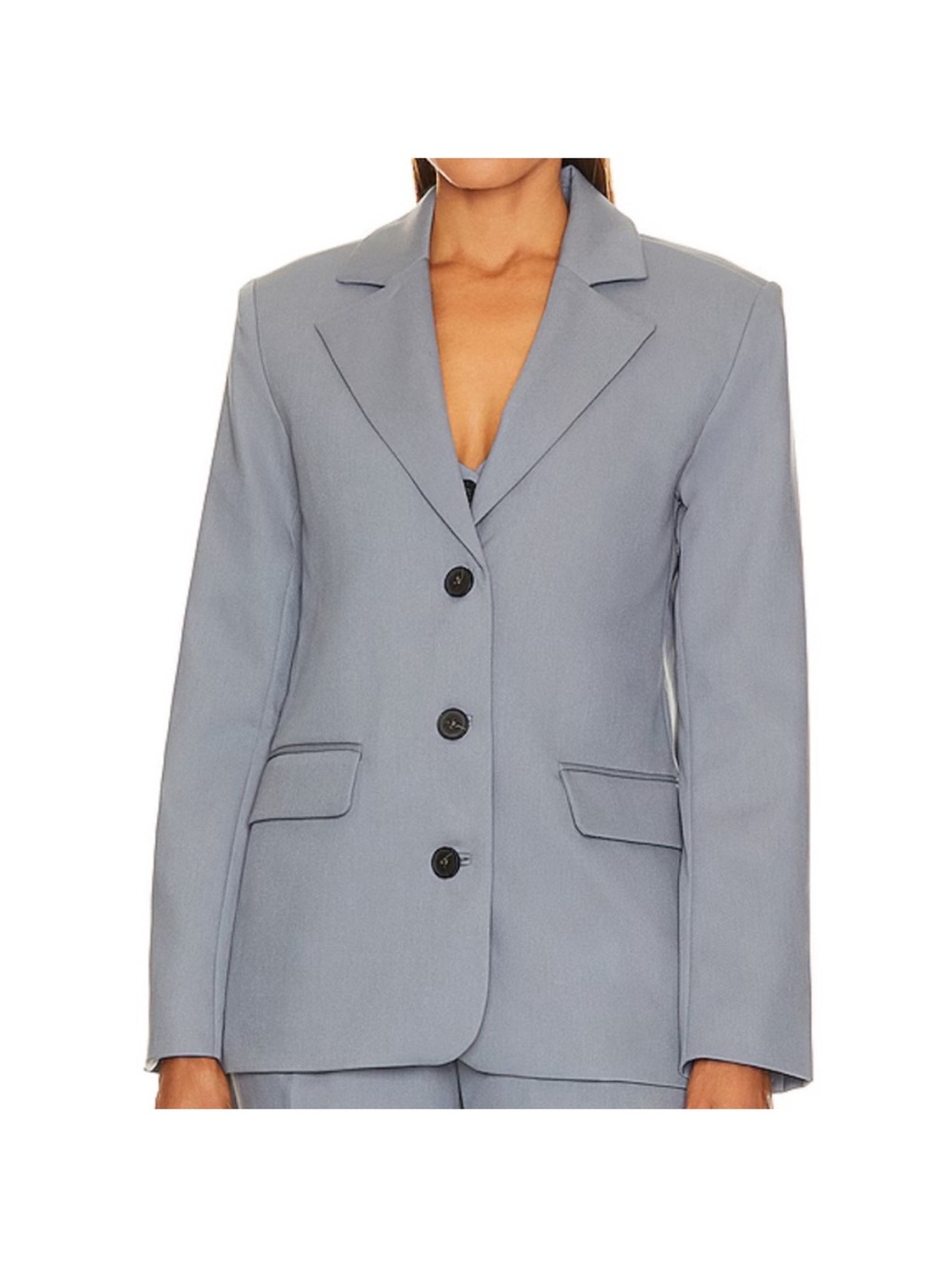 NWT Song of Style Revolve Perdita Blazer in Dove Blue Sz XS
